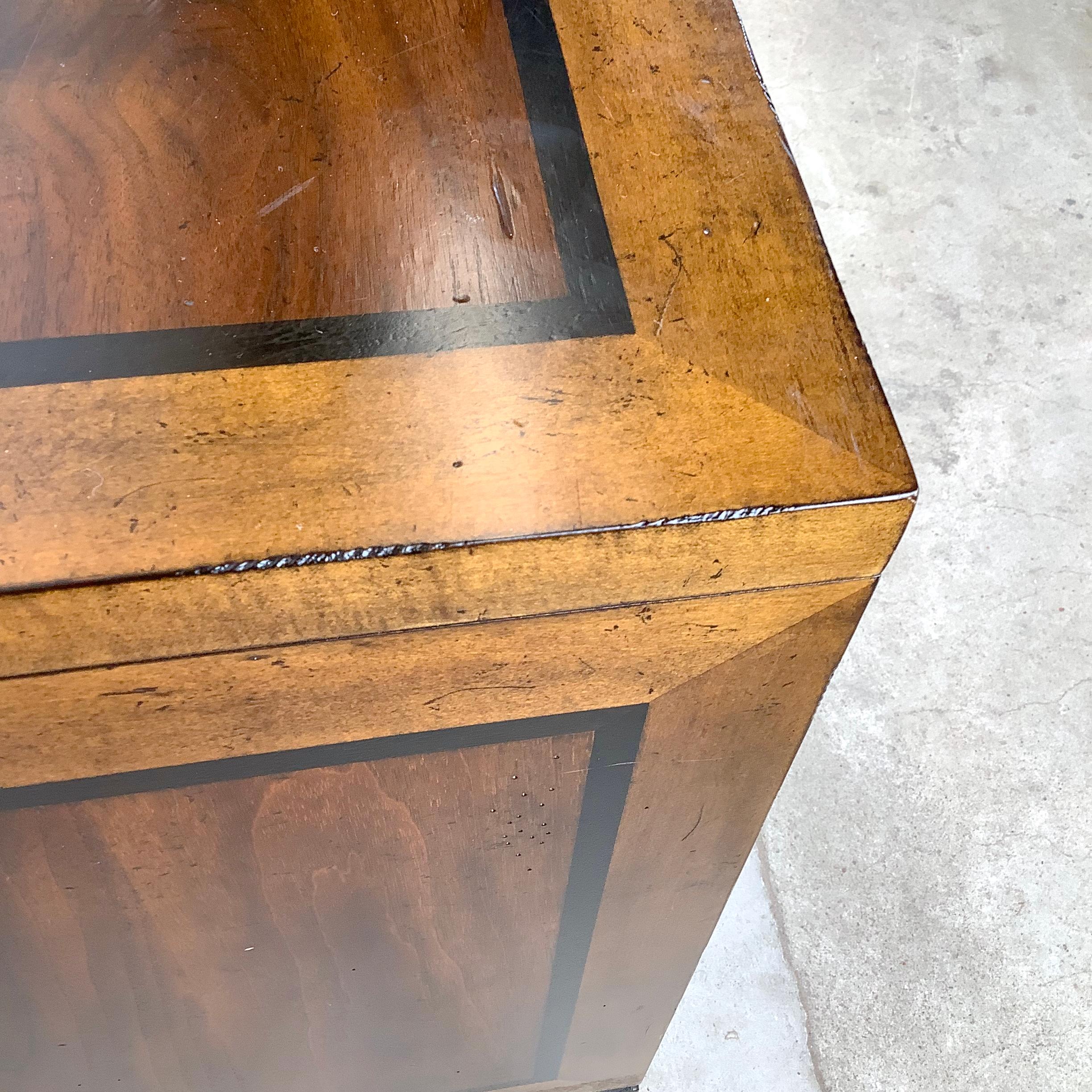 Modern Bassett Chest With Sculptural X Base in vendita 2