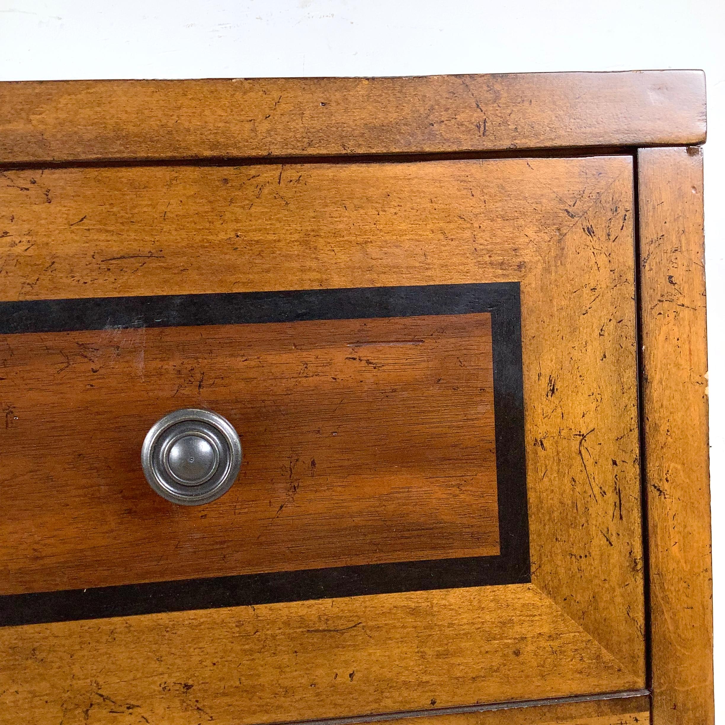 Modern Bassett Chest With Sculptural X Base in vendita 7