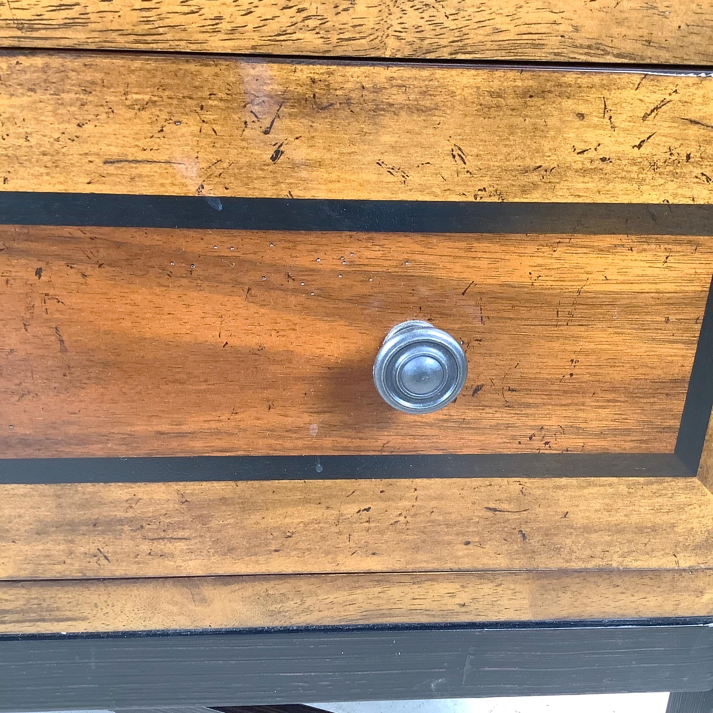 Modern Bassett Chest With Sculptural X Base in vendita 10