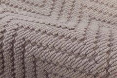 Modern Bauer Collection Herringbone Design Rug by Doris Leslie Blau