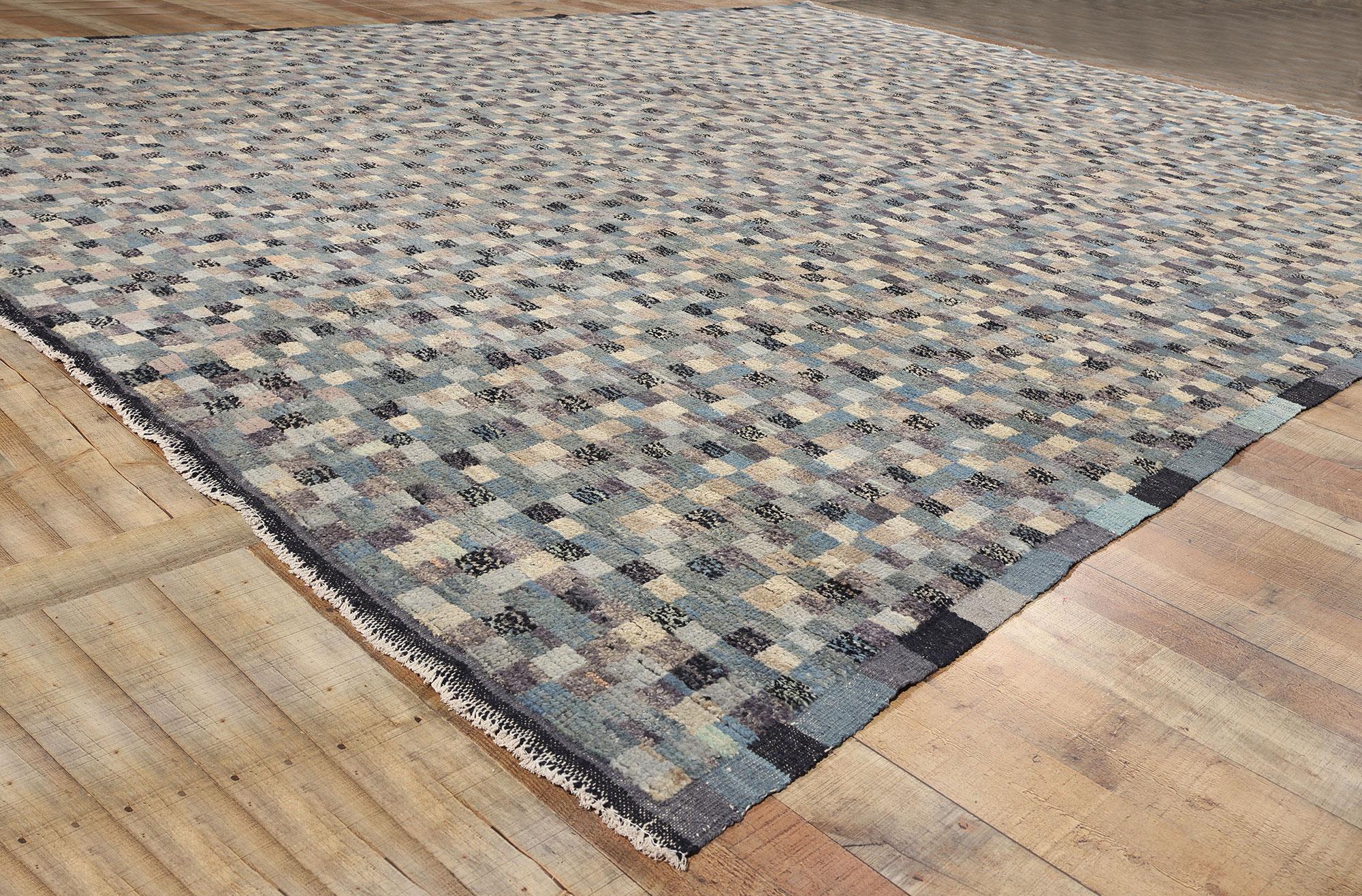 XXIe siècle et contemporain Tapis marocain à carreaux The Moderns en vente