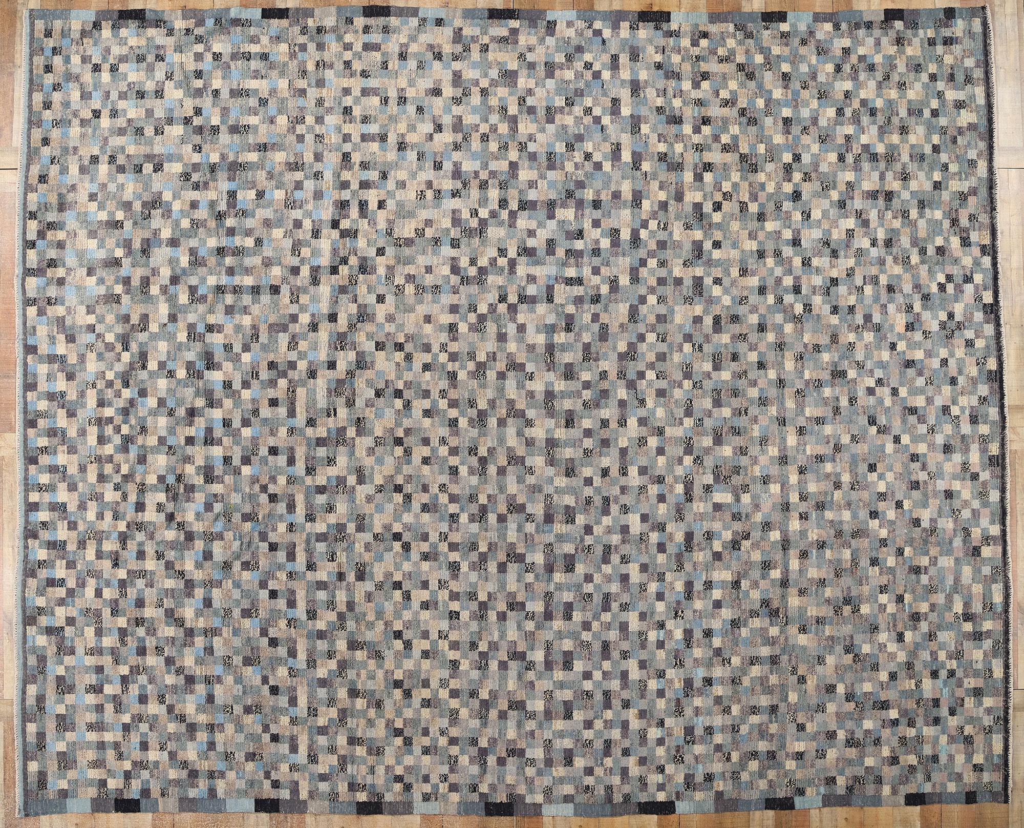 Tapis marocain à carreaux The Moderns en vente 1