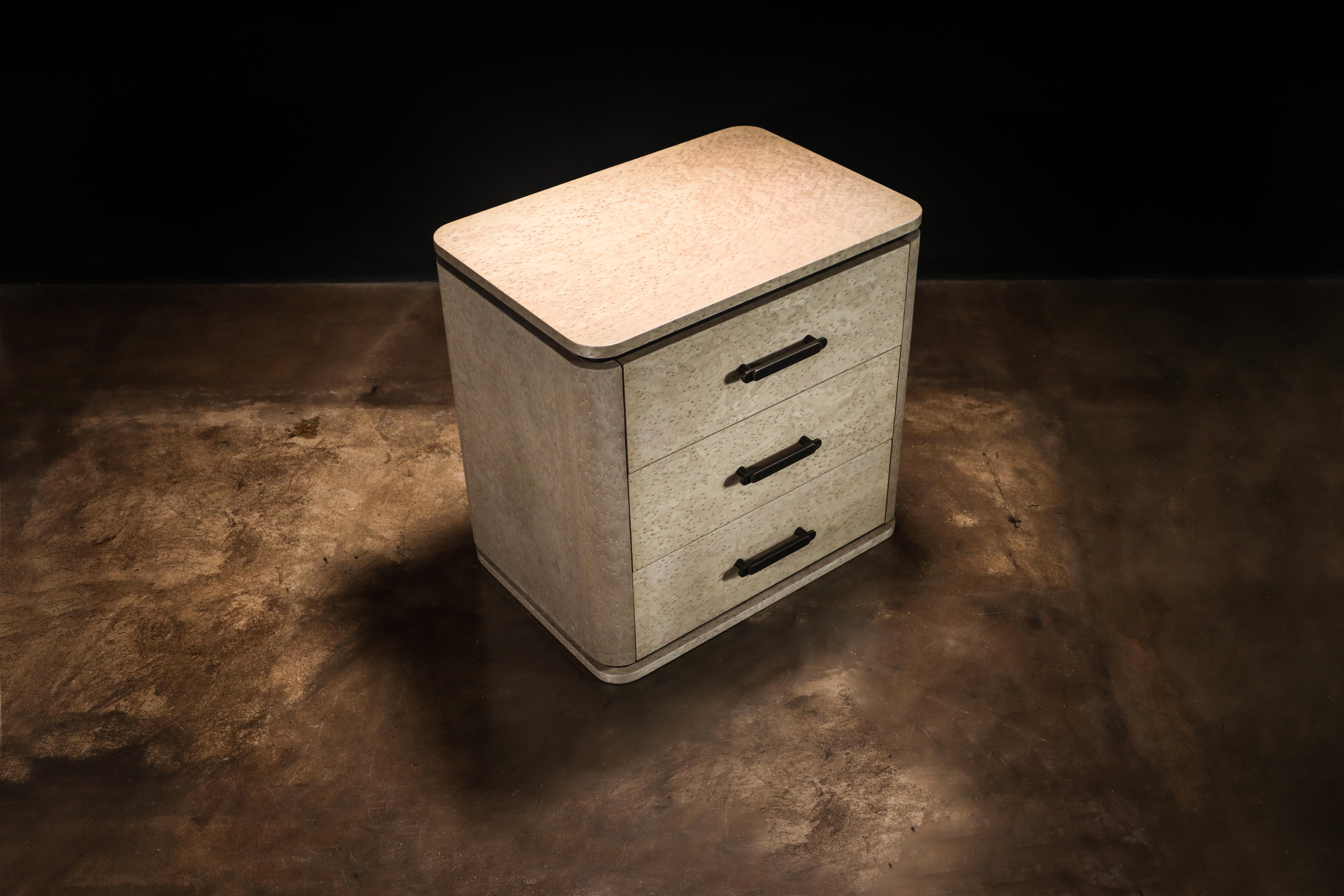 maple bedside table