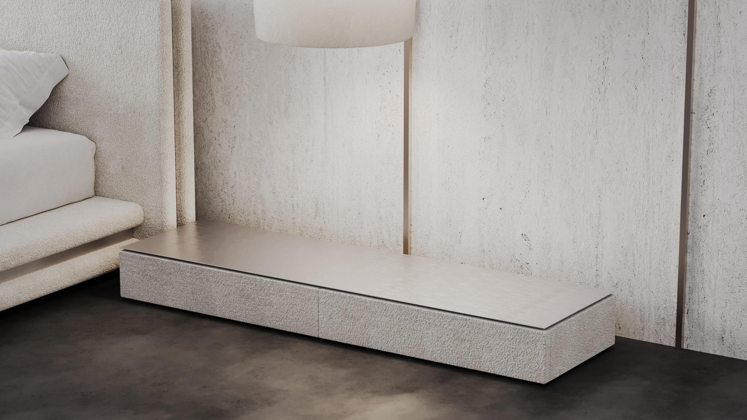 Ukrainian Modern Bedside Table or Coffee Table 'Echo' by Palo Nero For Sale