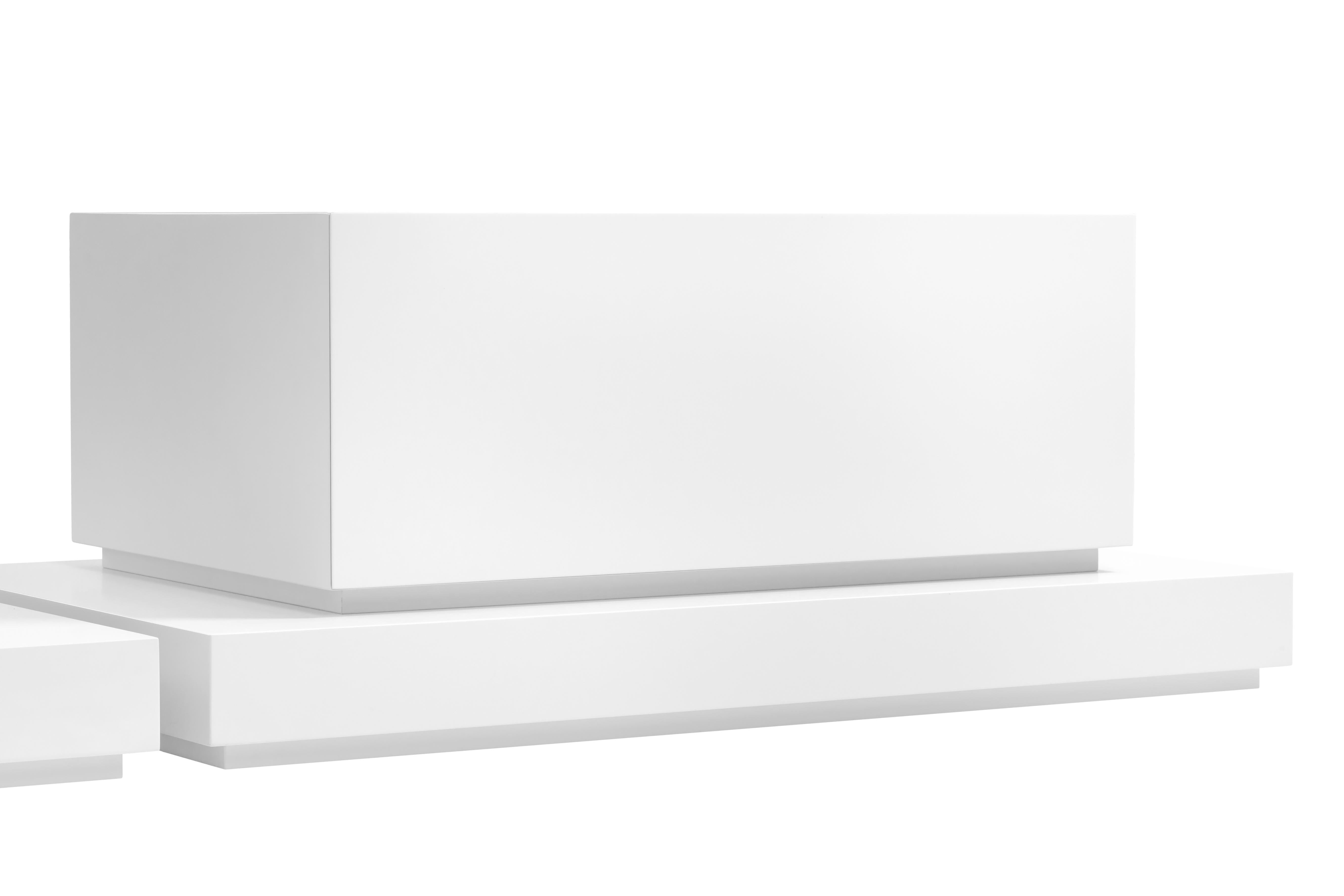 Modern Bedside Table 'Simmetria' by Palo Nero In New Condition For Sale In Valencia, ES