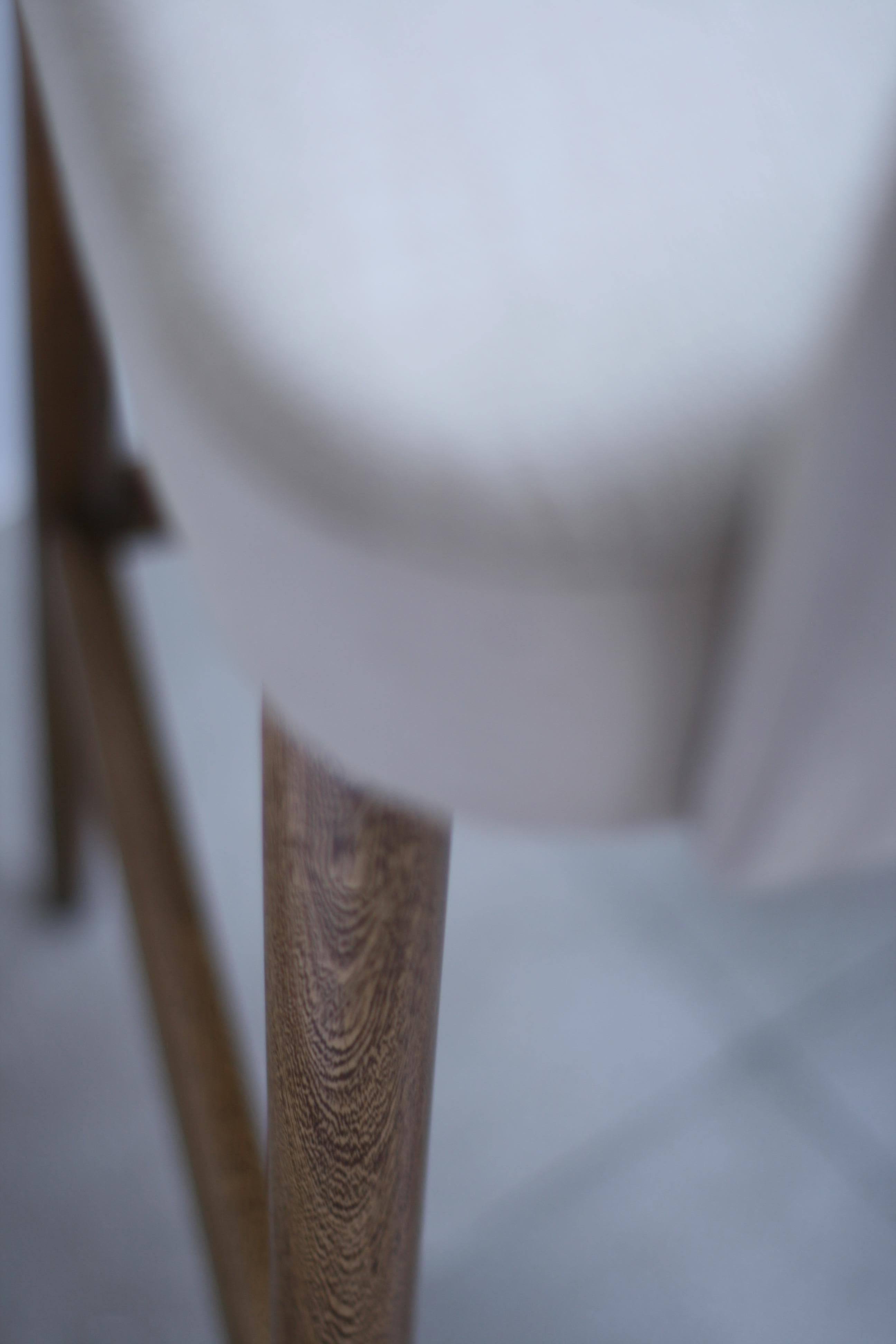 cream linen bar stools