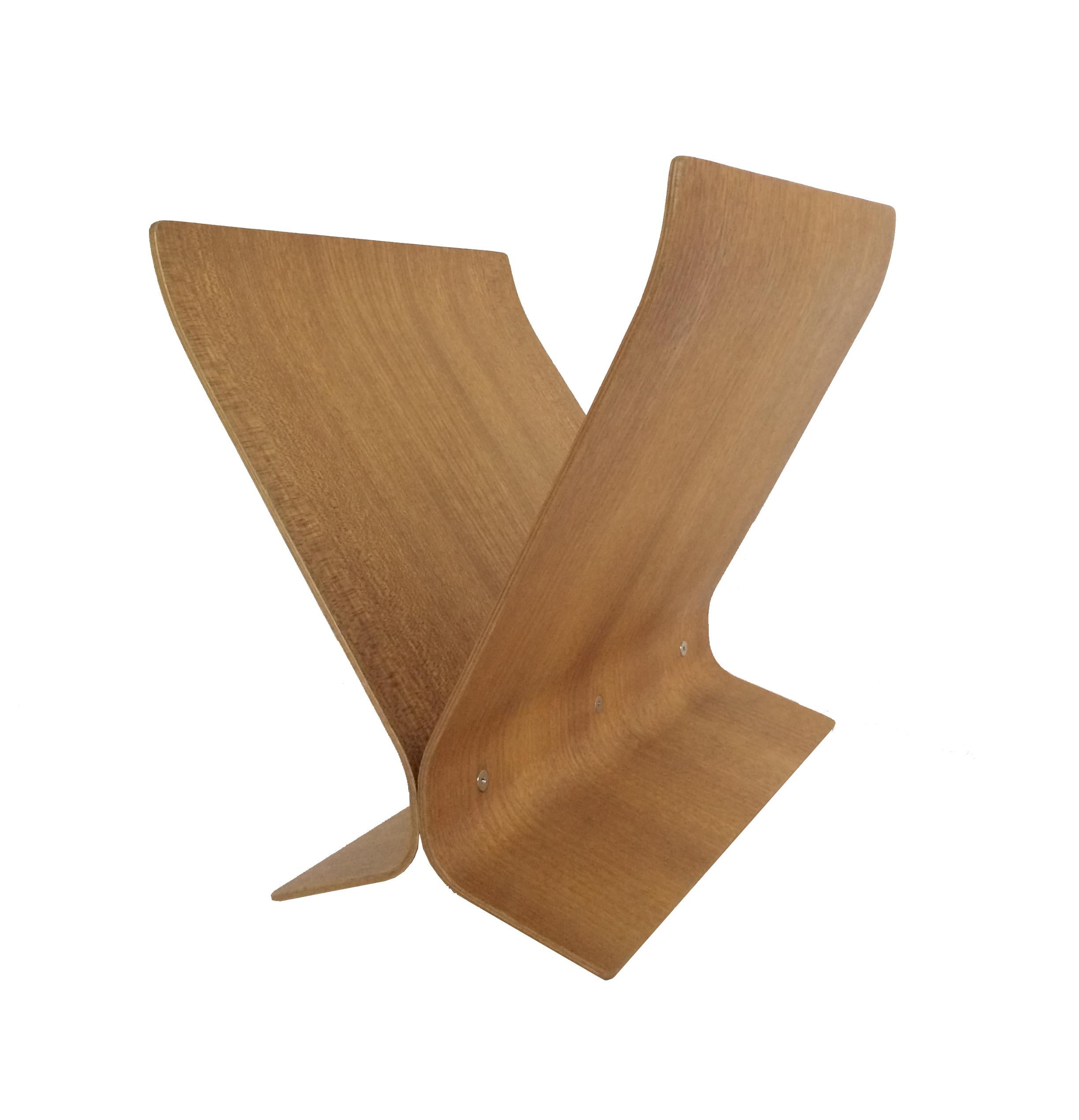 Modern Bentwood Magazine Rack by Paul Rowan for Umbra, 1980s For Sale ...