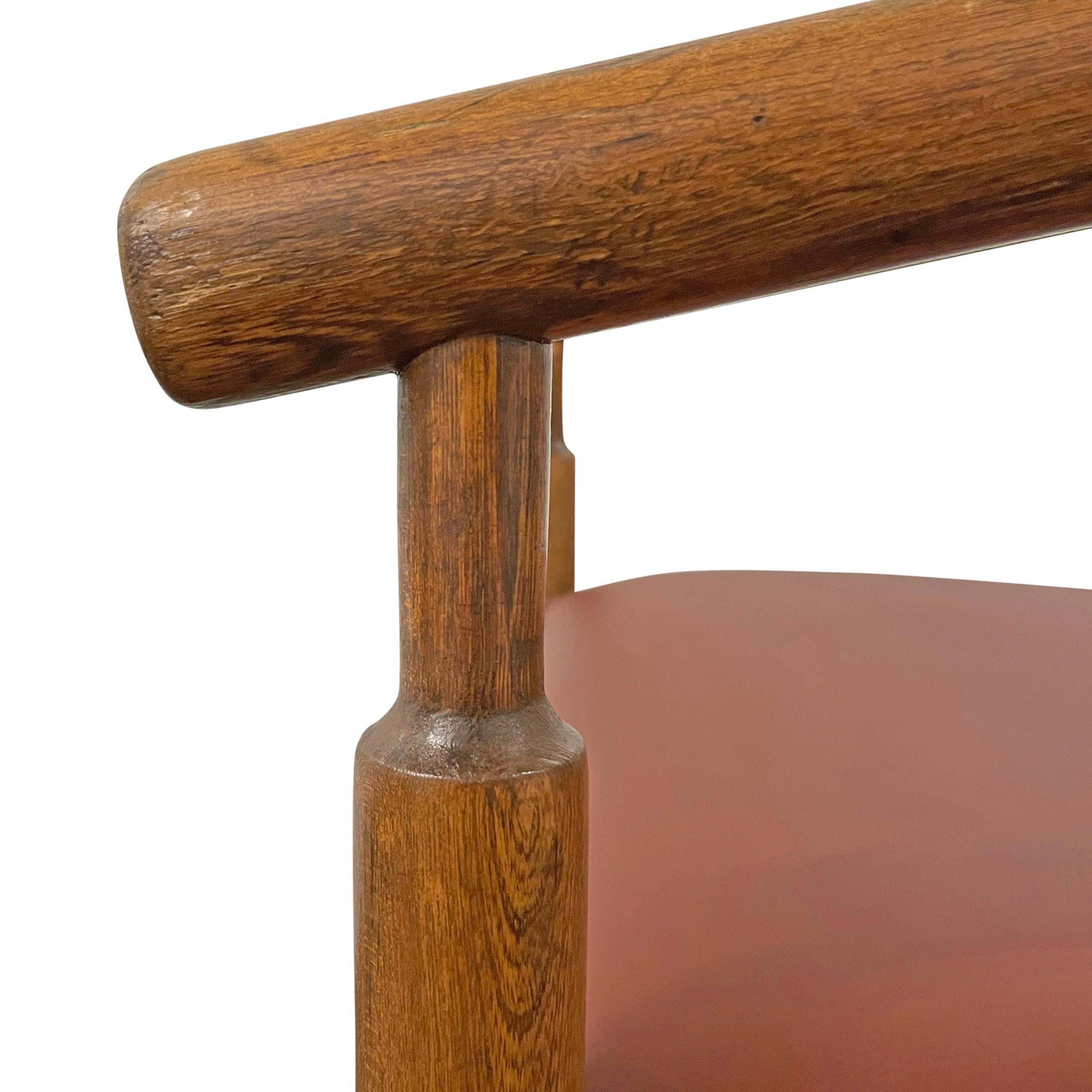 Modern Bentwood Roundback Chair 8