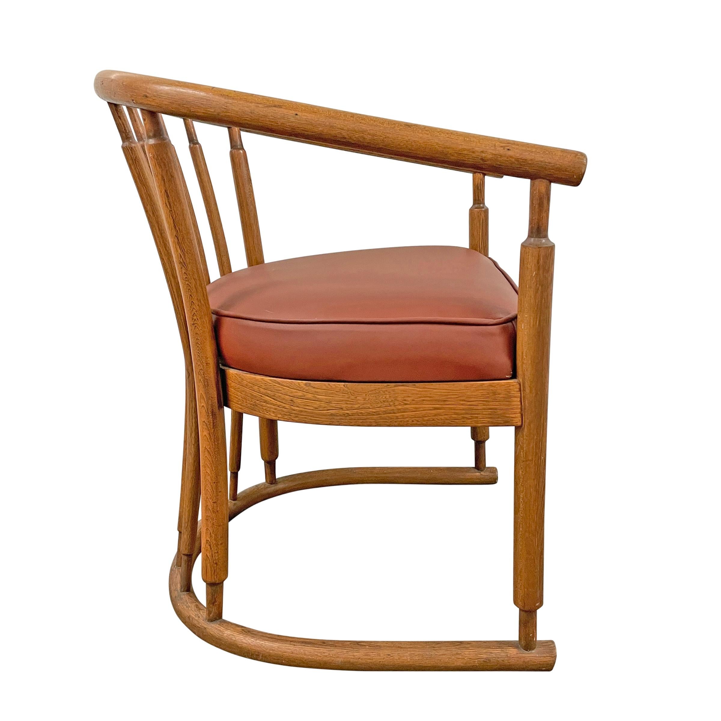 American Modern Bentwood Roundback Chair