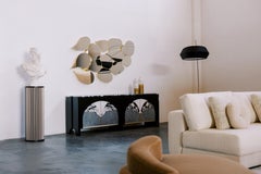 Aparador de Mármol Biloba, Cocktail Cabinet, Hecho a Mano Portugal Greenapple