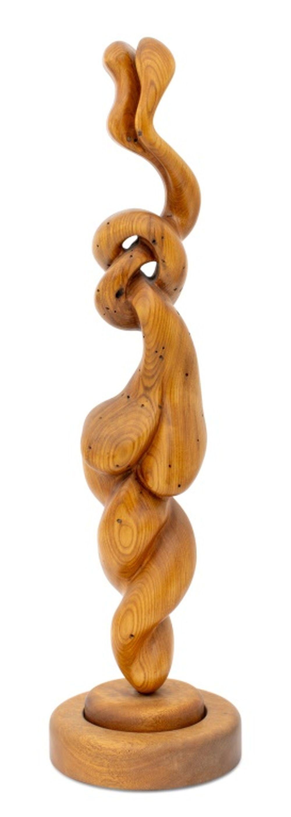 Escultura Biomorfa Moderna de Madera Tallada en Bueno estado para la venta en Astoria, NY