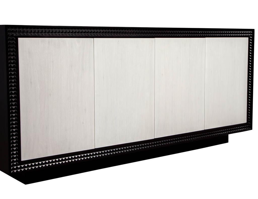 Modern Black and White Buffet Sideboard 1
