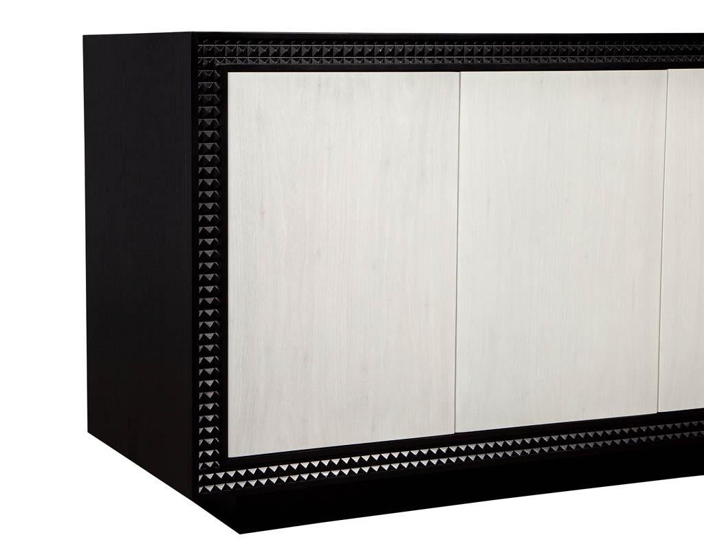 Modern Black and White Buffet Sideboard 2