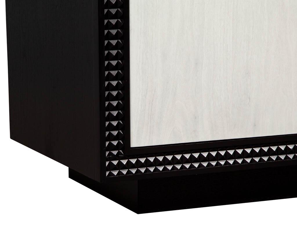 Modern Black and White Buffet Sideboard 3