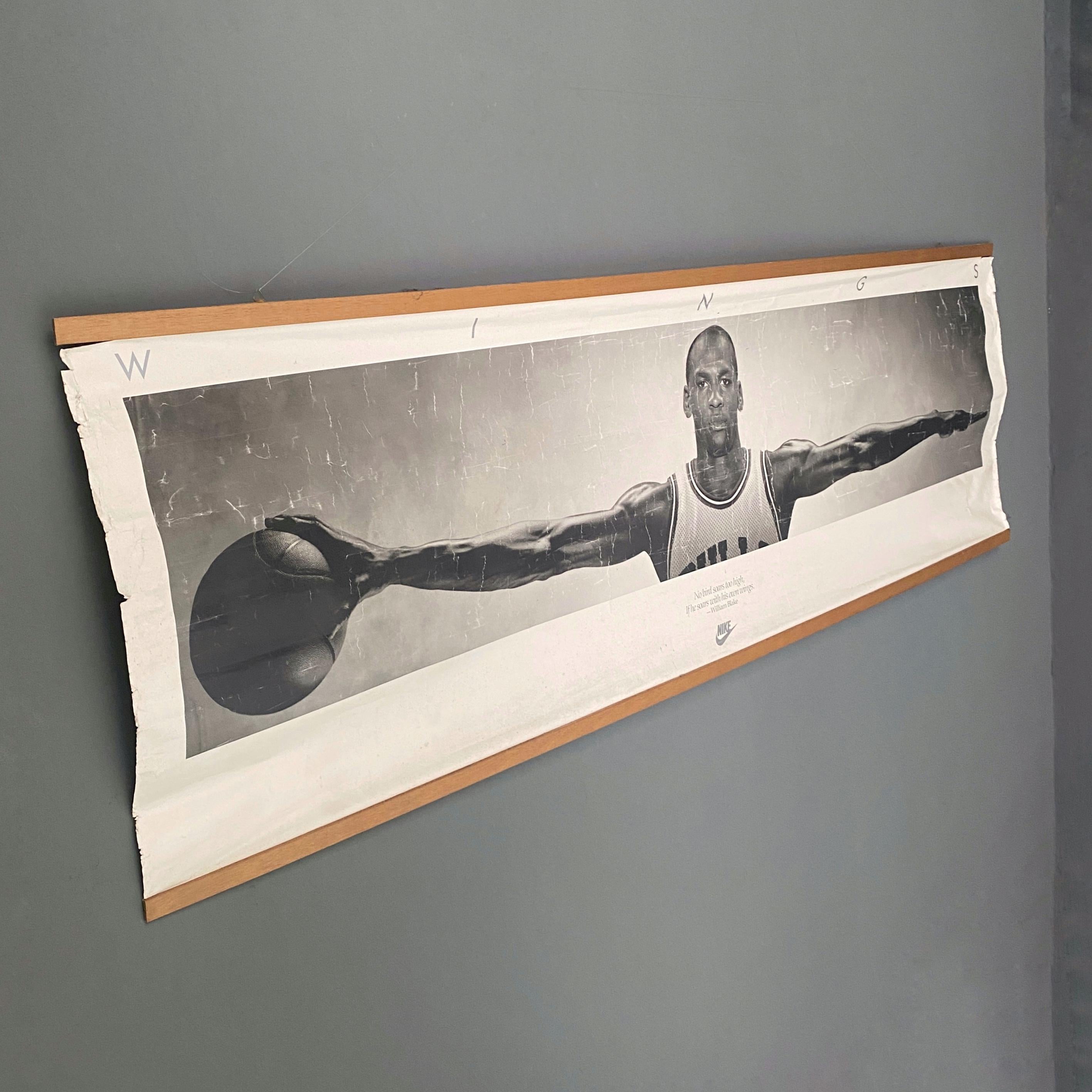 michael jordan wings poster