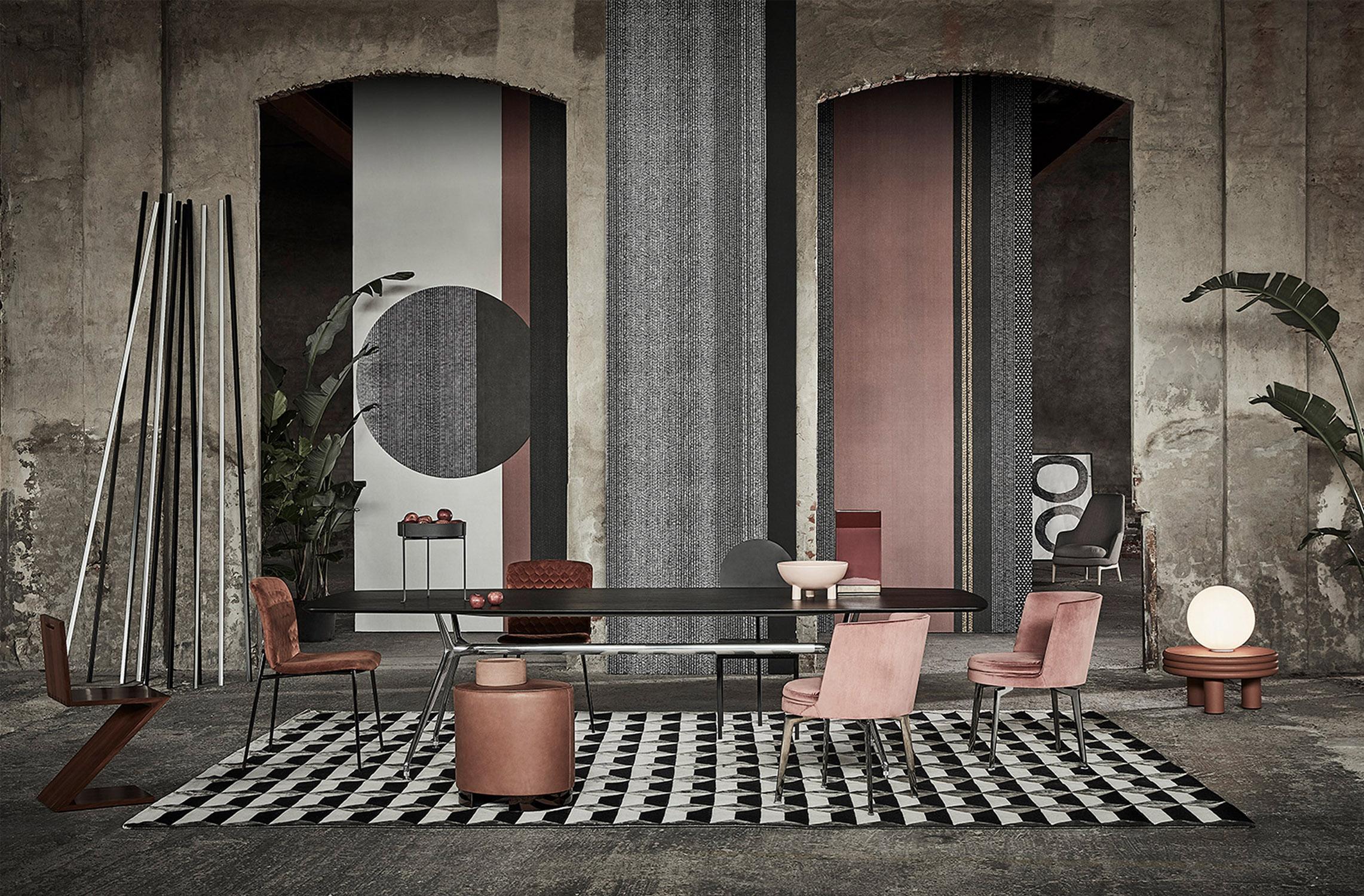 Chaise moderne noire de Dario Cipelletti pour NOBE Pendolo Pantelleria en bois d'acier en vente 1