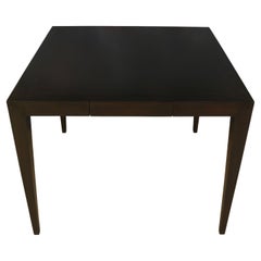 Modern Black Games Table With Drawer