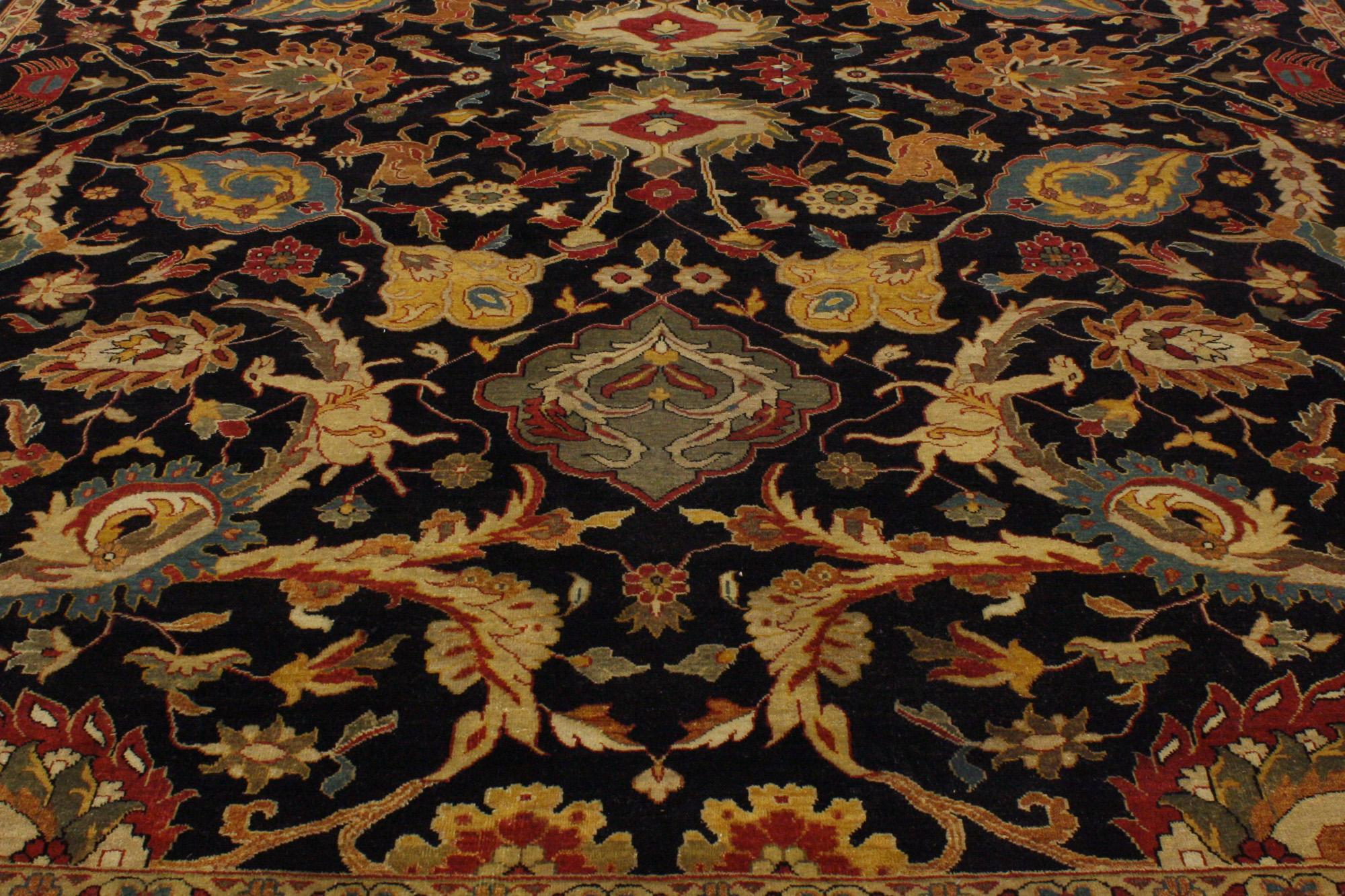 dark persian rug