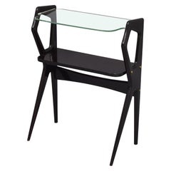 Tavolo Occasionale Moderno in Lacca Nera