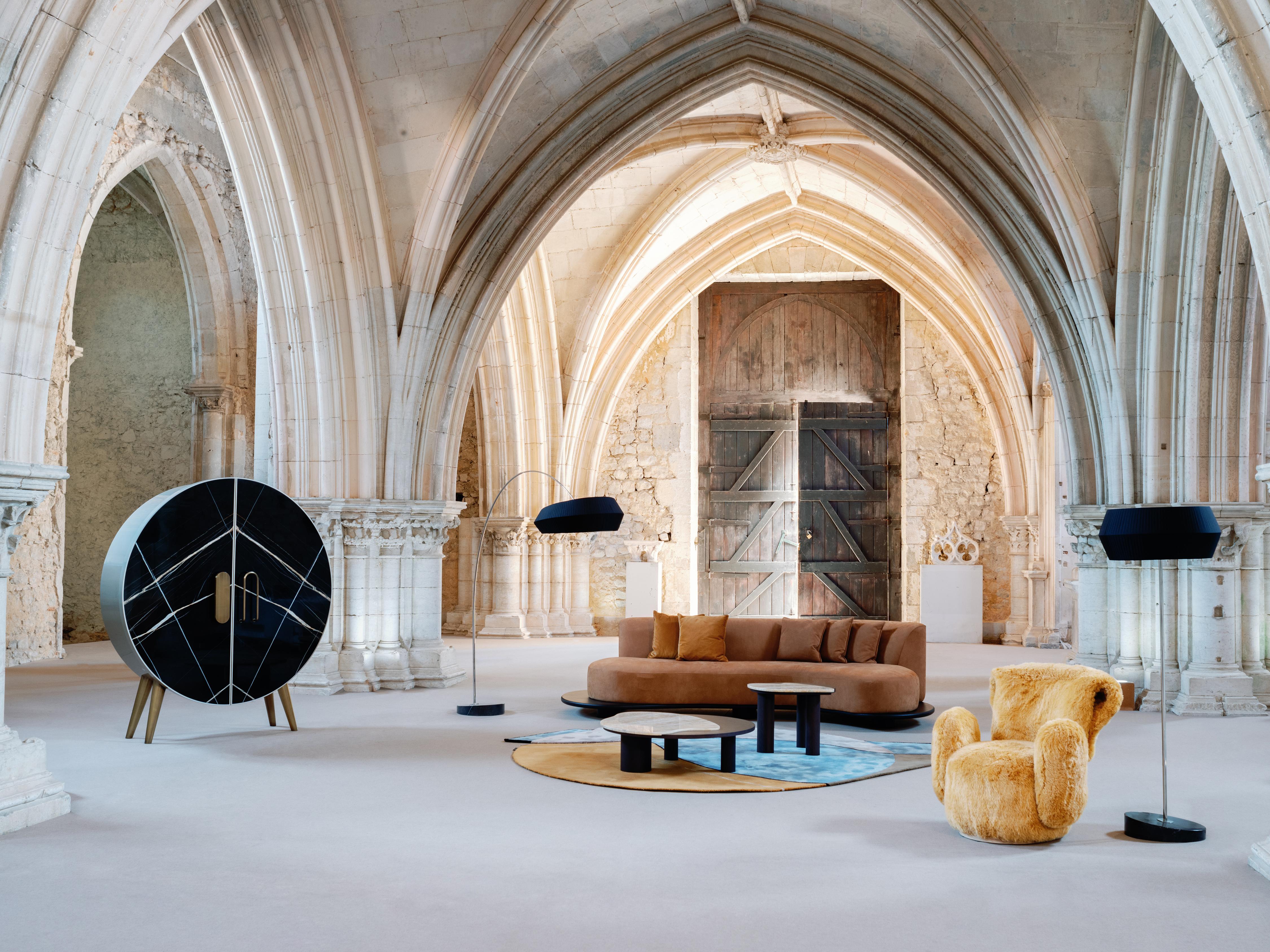 The Moderns Sublime Arc Floor Lamp, Marble, Handmade in Portugal by Greenapple en vente 4