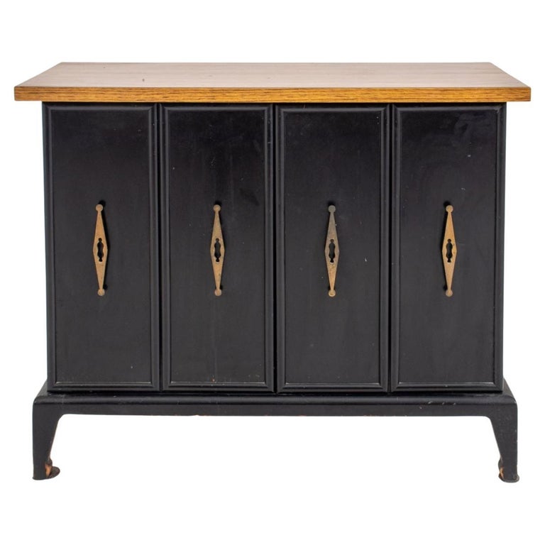 Modern Black TwoDoor For Sale at 1stDibs