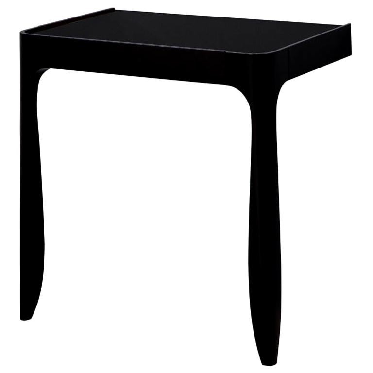 Modern Black Wall Mounted Vanity Console at 1stDibs