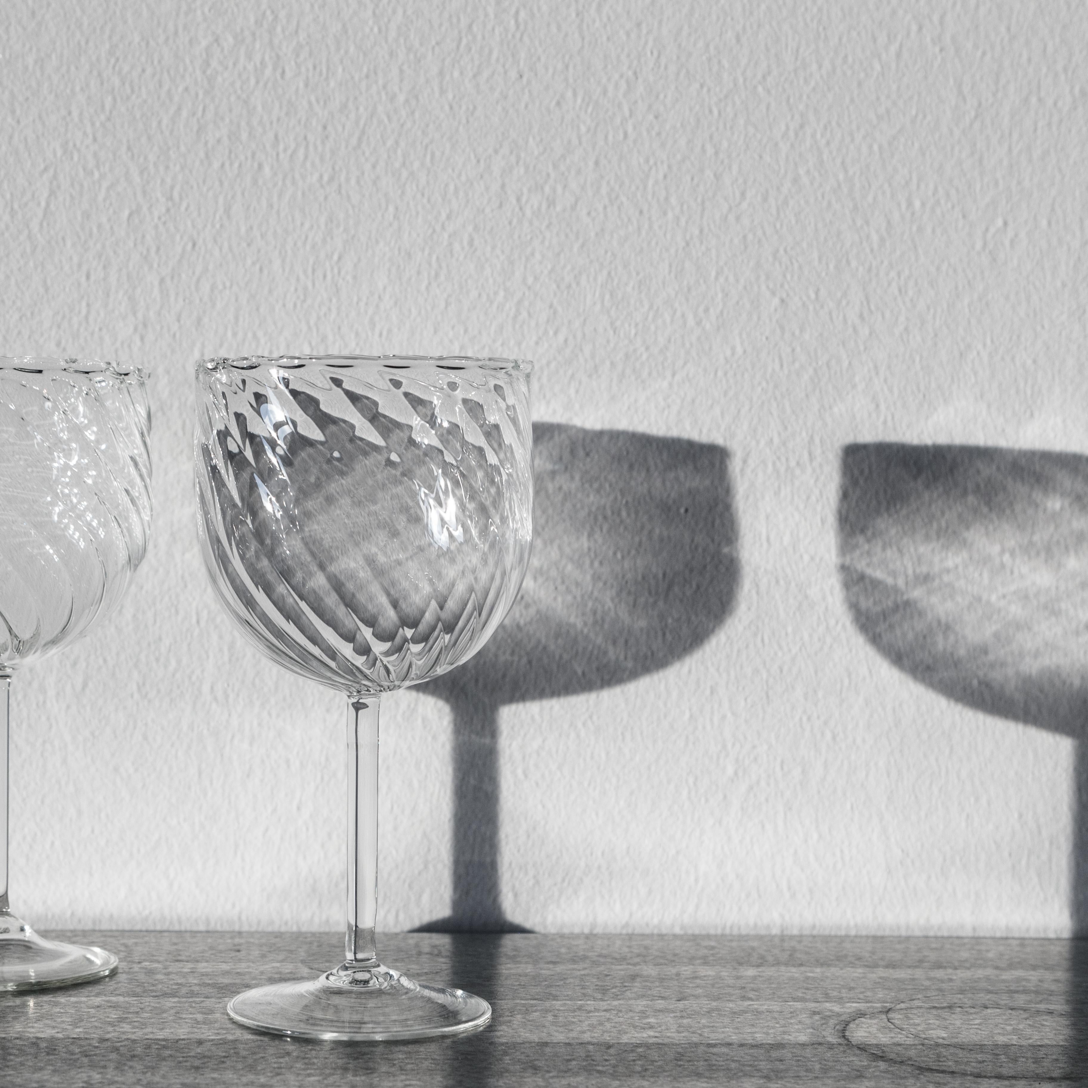 Moderne verre soufflé du 21e siècle 