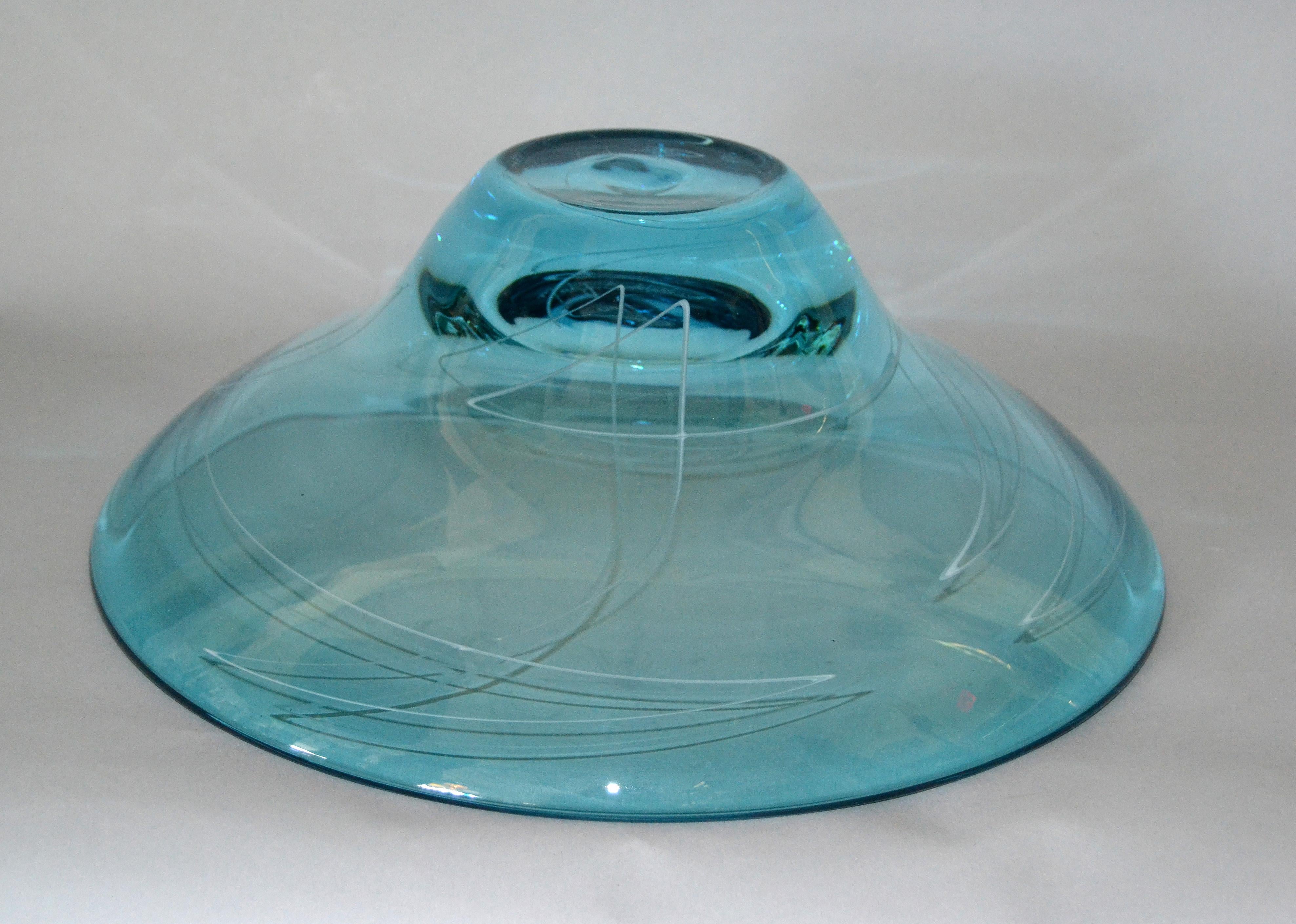 modern glass bowl