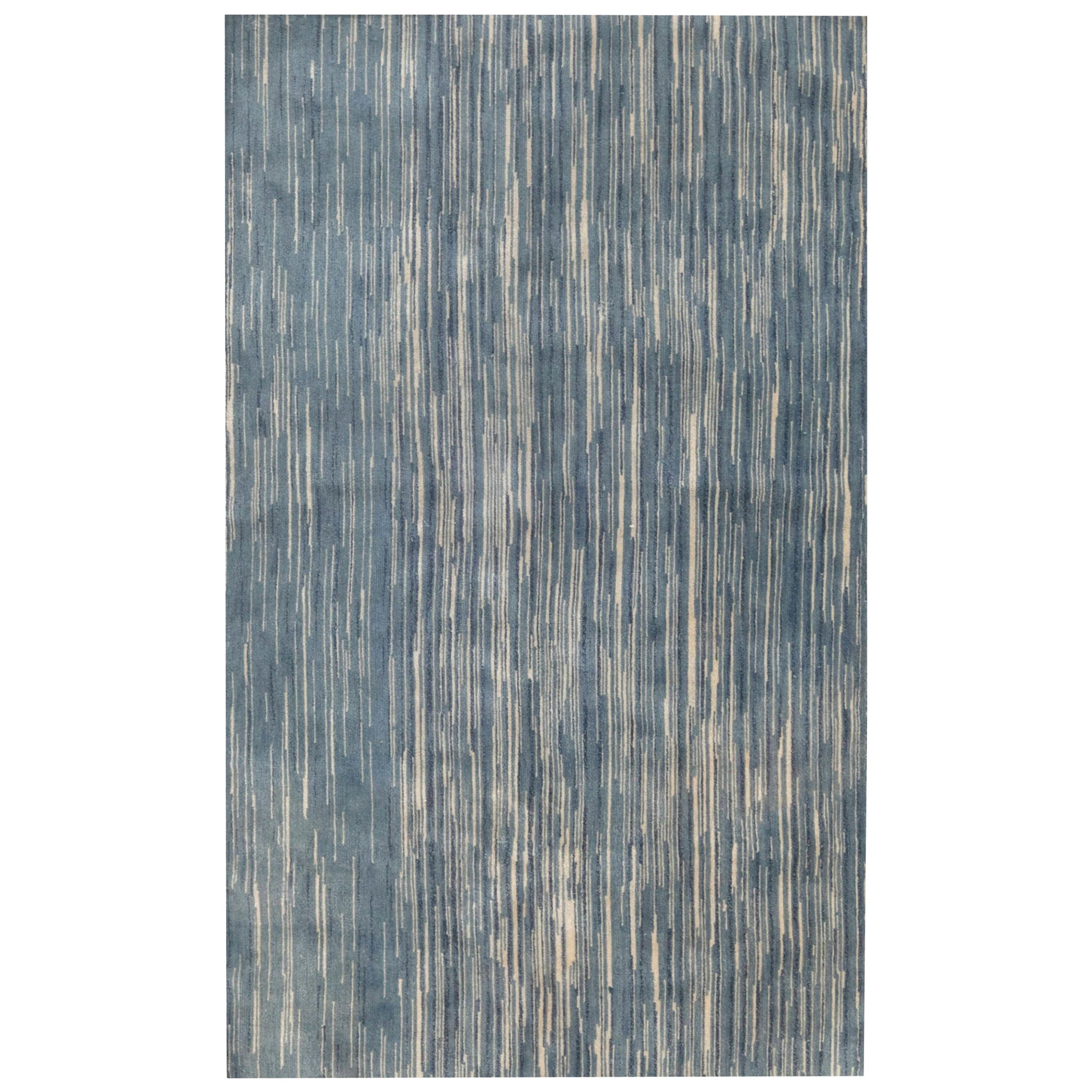 Contemporary Scandinavian Style Handmade Rug by Doris Leslie Blau For