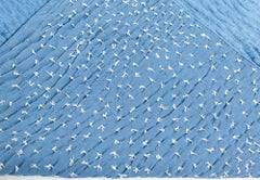 Modern Blue Silk Rug by Doris Leslie Blau