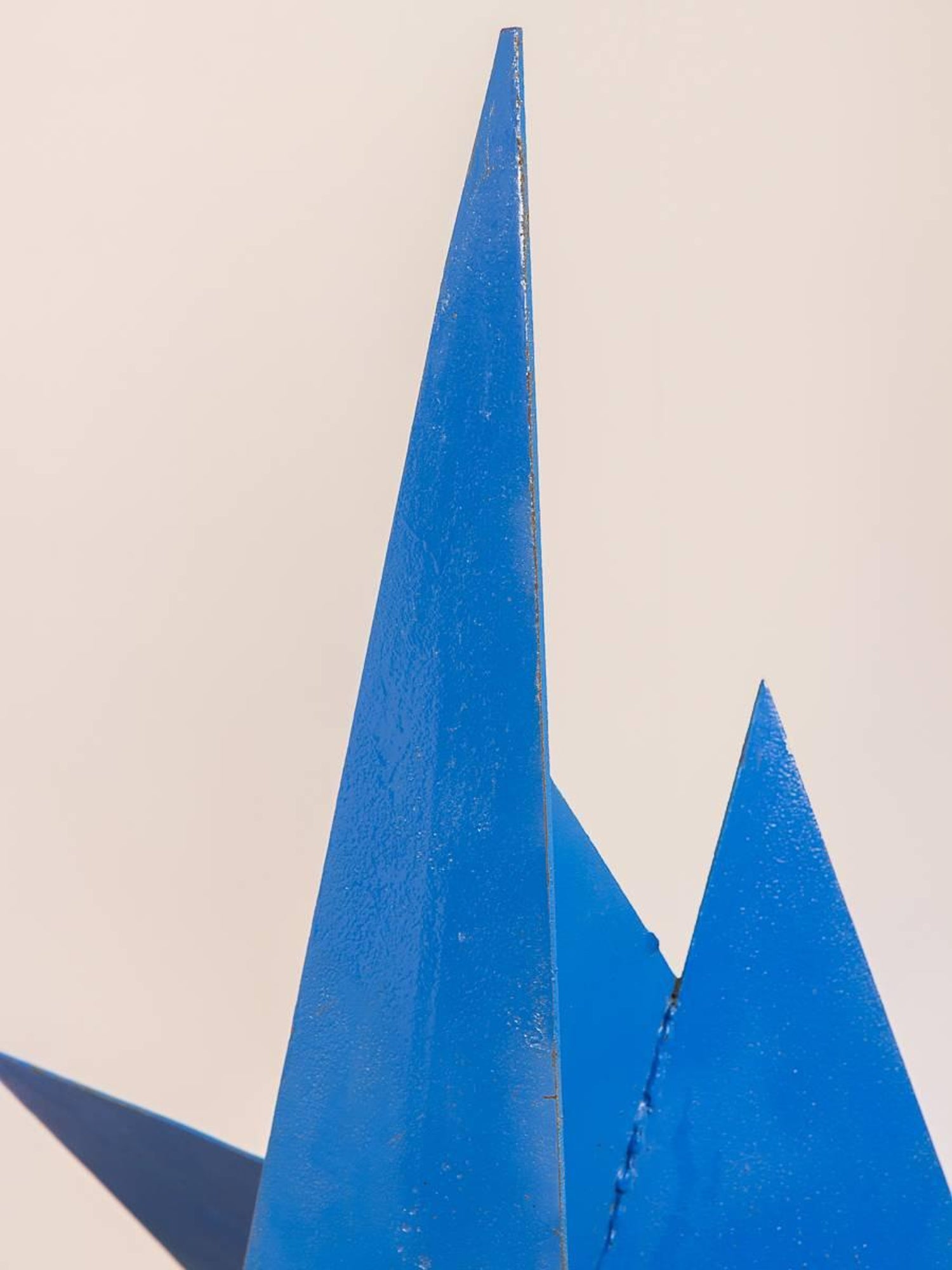 Modern Blue Steel Outdoor Sculpture For Sale At 1stdibs