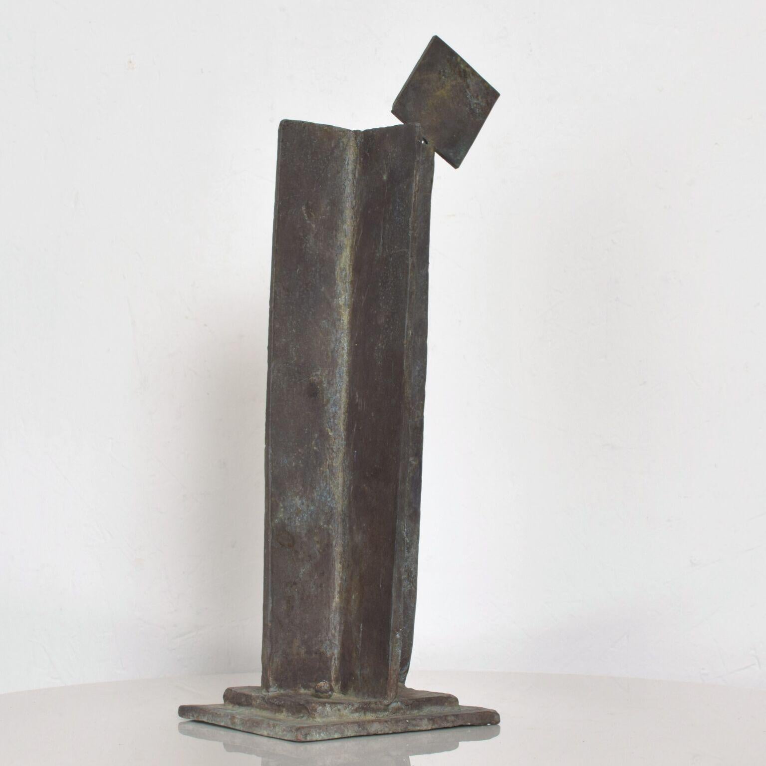 Late 20th Century 1970s Modern Sculpture Bronze Architectural Monument Mexico