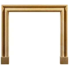 Yellow Fireplaces and Mantels