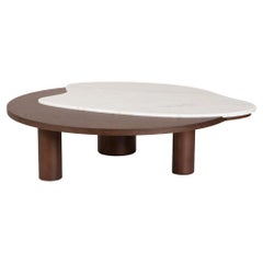 Modern Bordeira Coffee Table, Calacatta Marble, Handmade Portugal by Greenapple