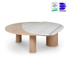 Modern Bordeira Coffee Table, Lasa Marble, Handmade in Portugal by Greenapple