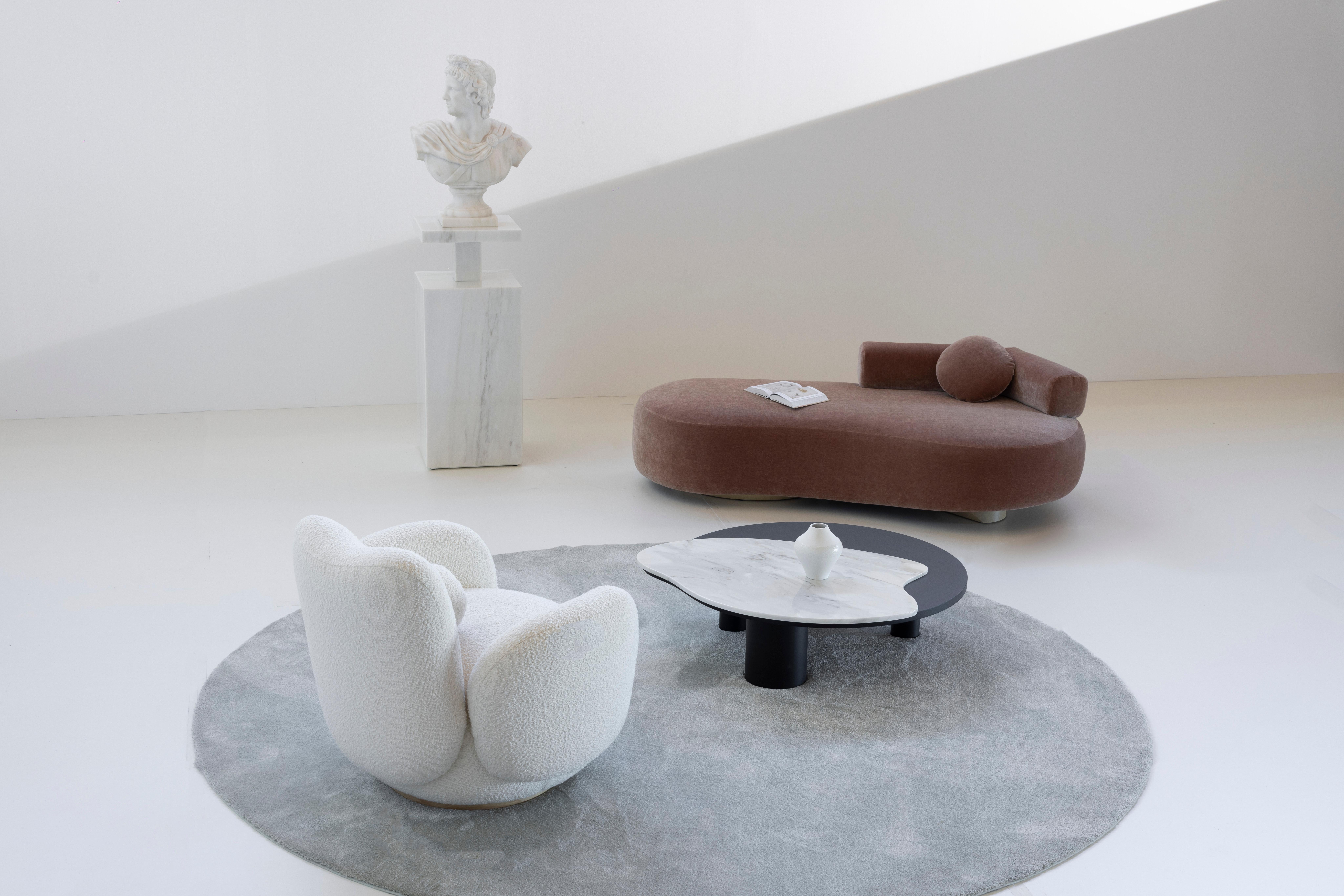 Bordeira coffee table, Contemporary Collection, handcrafted in Portugal - Europe by Greenapple.

Designed by Rute Martins for the Contemporary Collection, the Bordeira modern coffee table was designed to add the essence of nature into the interior