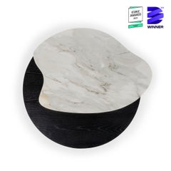 Moderne Bordeira-Couchtische, Calacatta-Marmor, handgefertigt Portugal von Greenapple