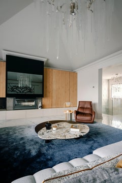 Moderne Bordeira-Couchtische, Patagoni-Stein, handgefertigt in Portugal von Greenapple