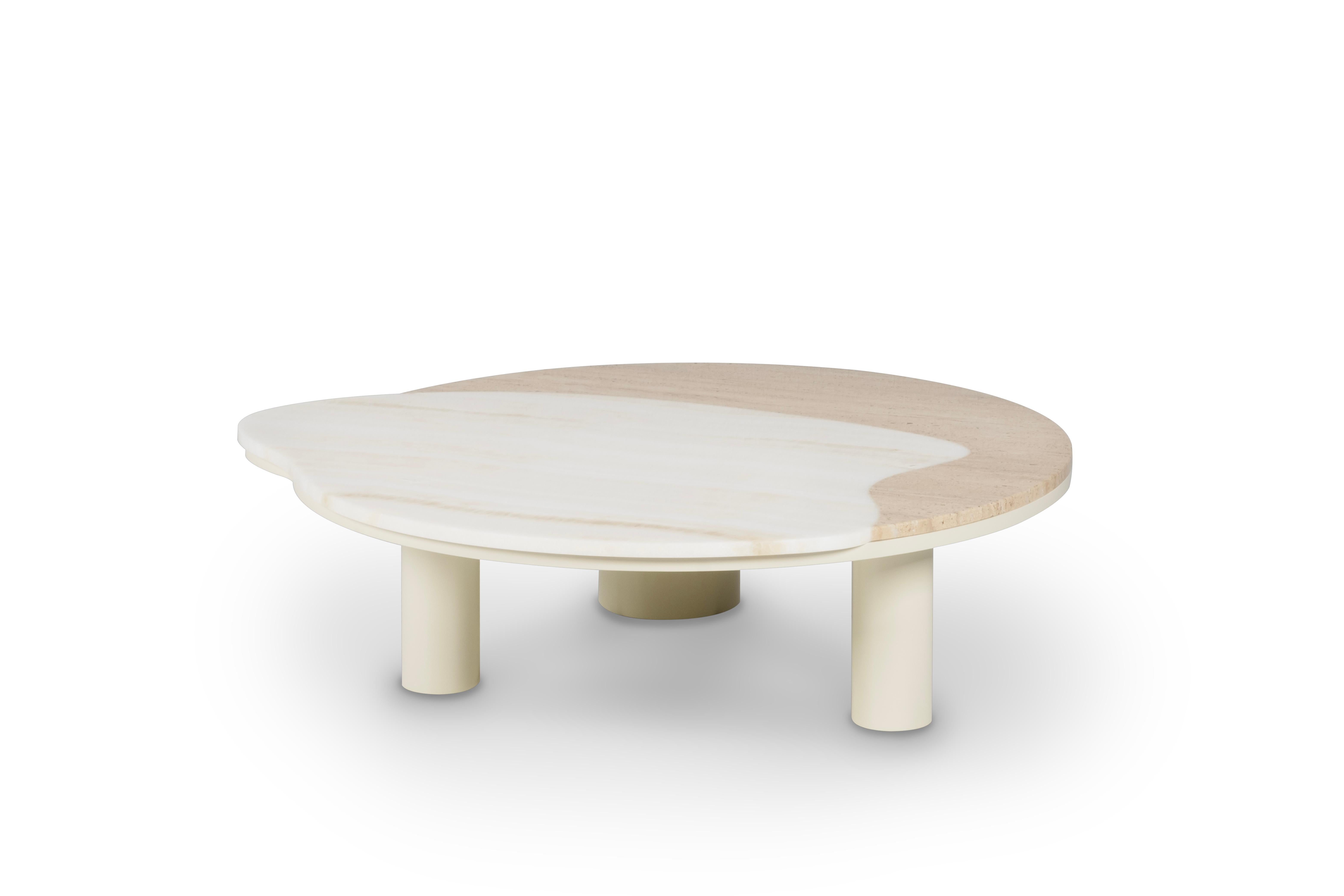 Moderne Bordeira-Couchtische, Onyx Travertin, handgefertigt Portugal von Greenapple (Portugiesisch) im Angebot