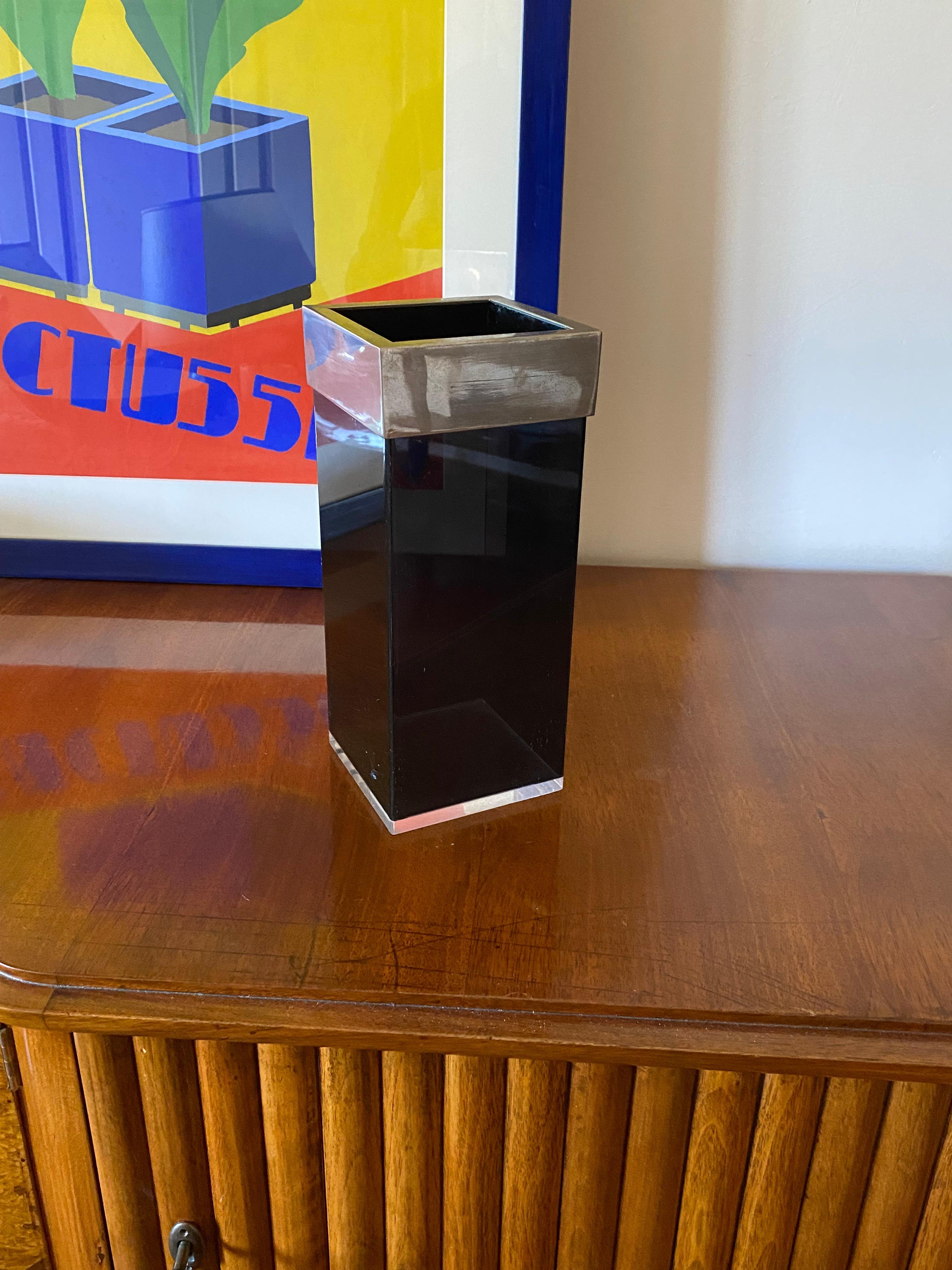 Modern bottle holder, Italy, ca. 1970s For Sale 8