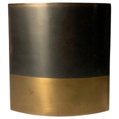 Modern Brass Candleholder / Vase by Michael Aram