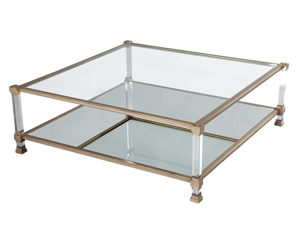 Moderner Cocktailtisch aus Messing Gwyneth von Century Furniture im Angebot 3