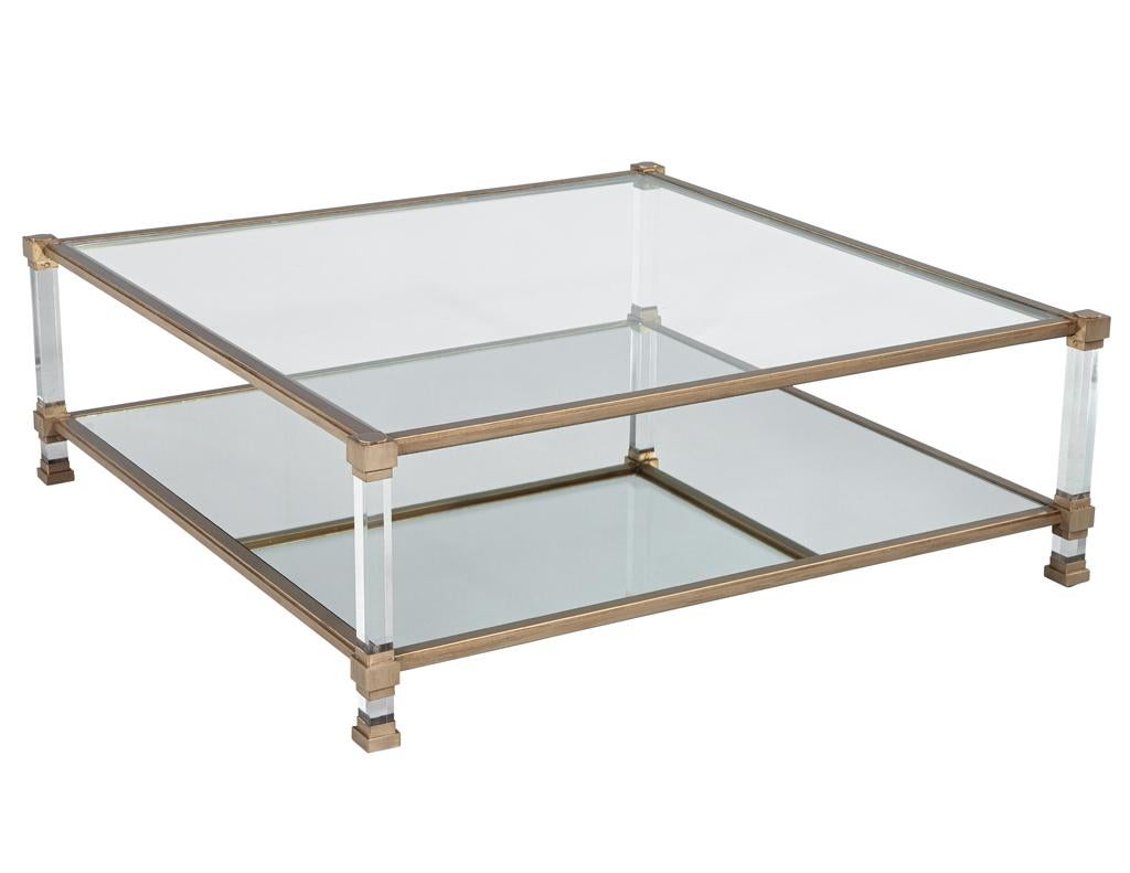 Moderner Cocktailtisch aus Messing Gwyneth von Century Furniture im Angebot 4