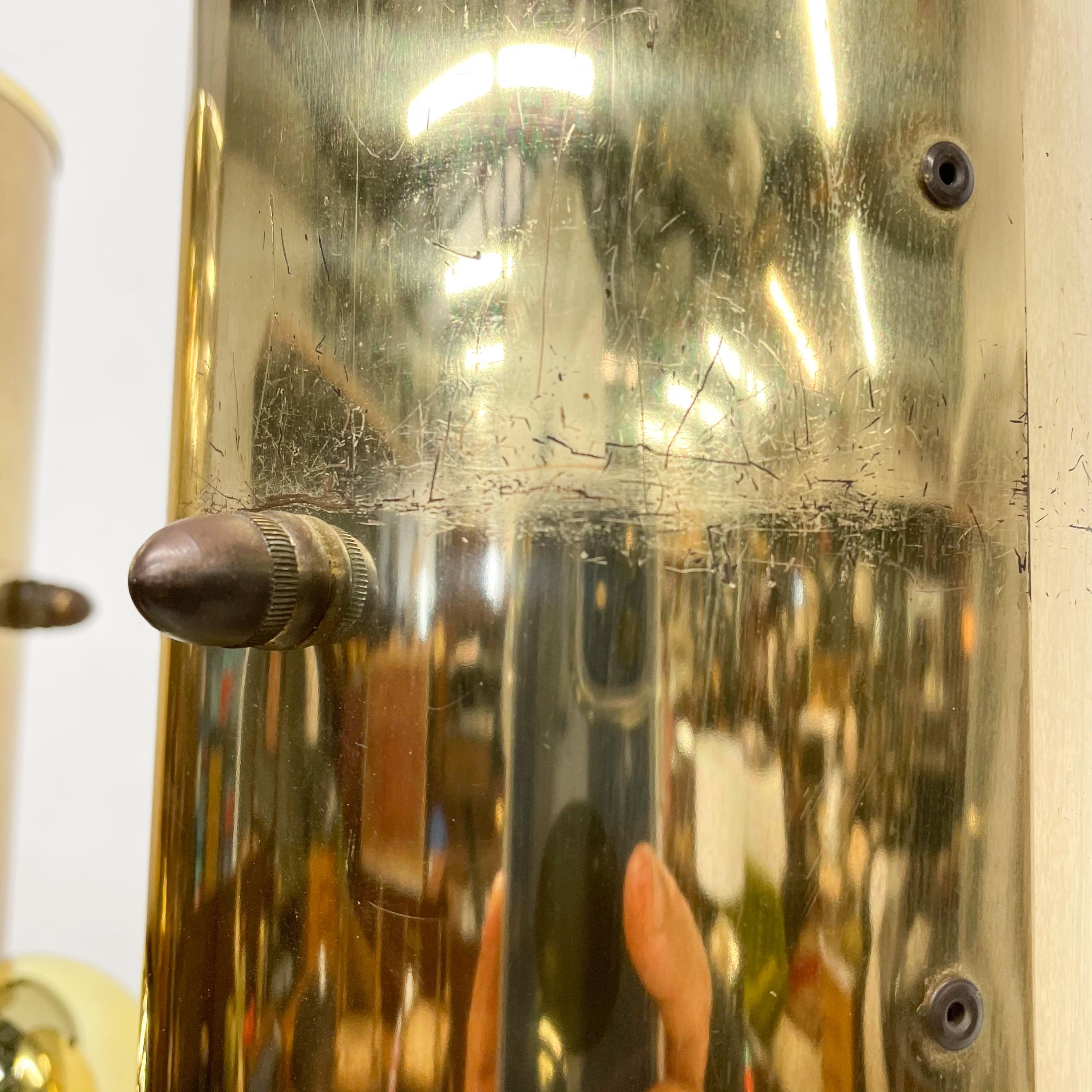 Lampes de table cylindriques Robert Sonneman des années 1970  en vente 1