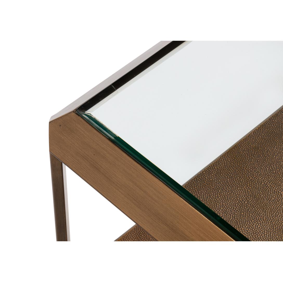 Table basse moderne en laiton Neuf - En vente à Westwood, NJ