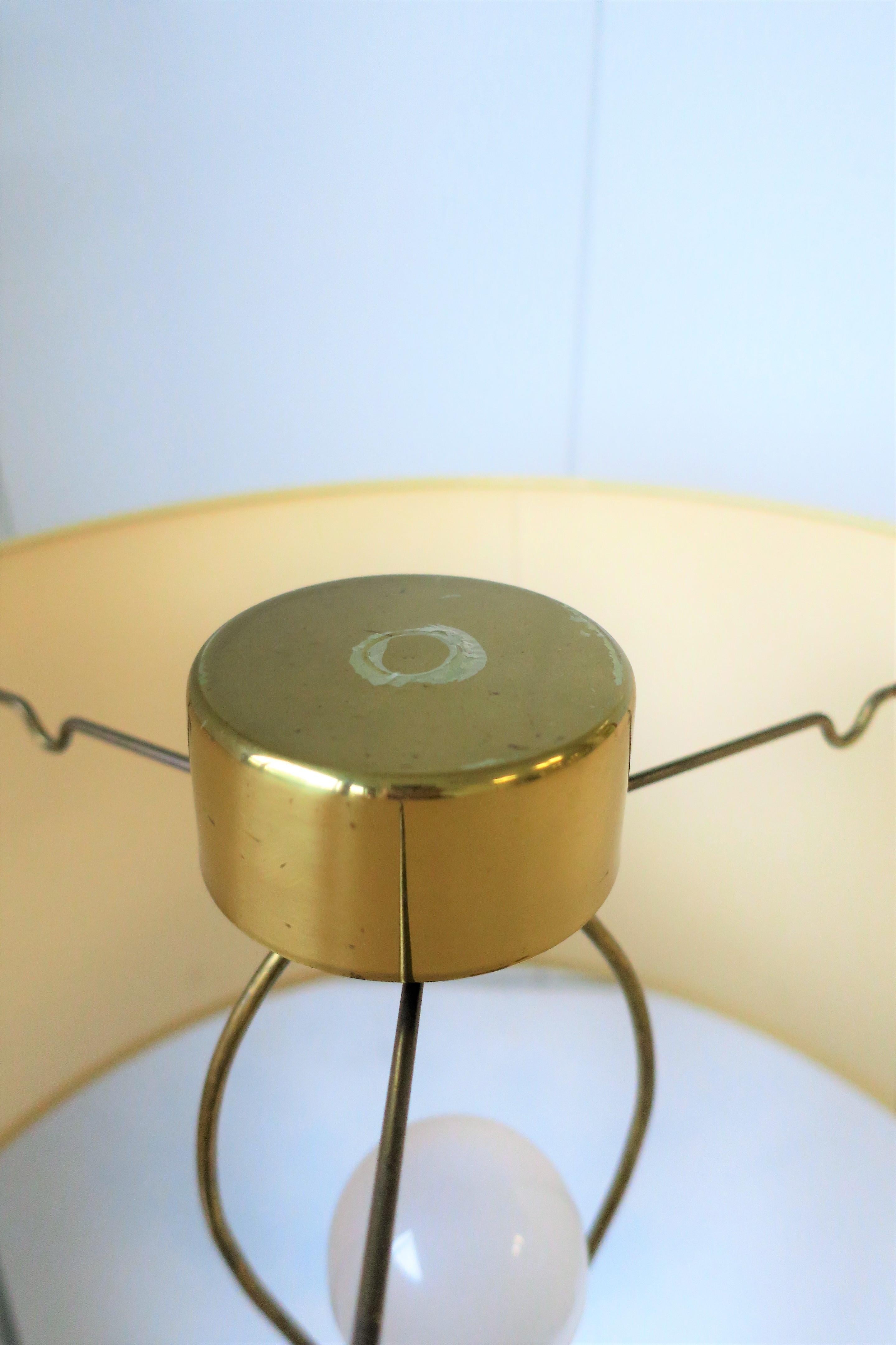 Modern Brass Floor Lamp by Koch and Lowey 6