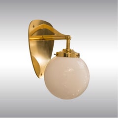 Modern Brass Wall Light by Hermann Czech Palais Schwarzenberg Vienna Re-Edition