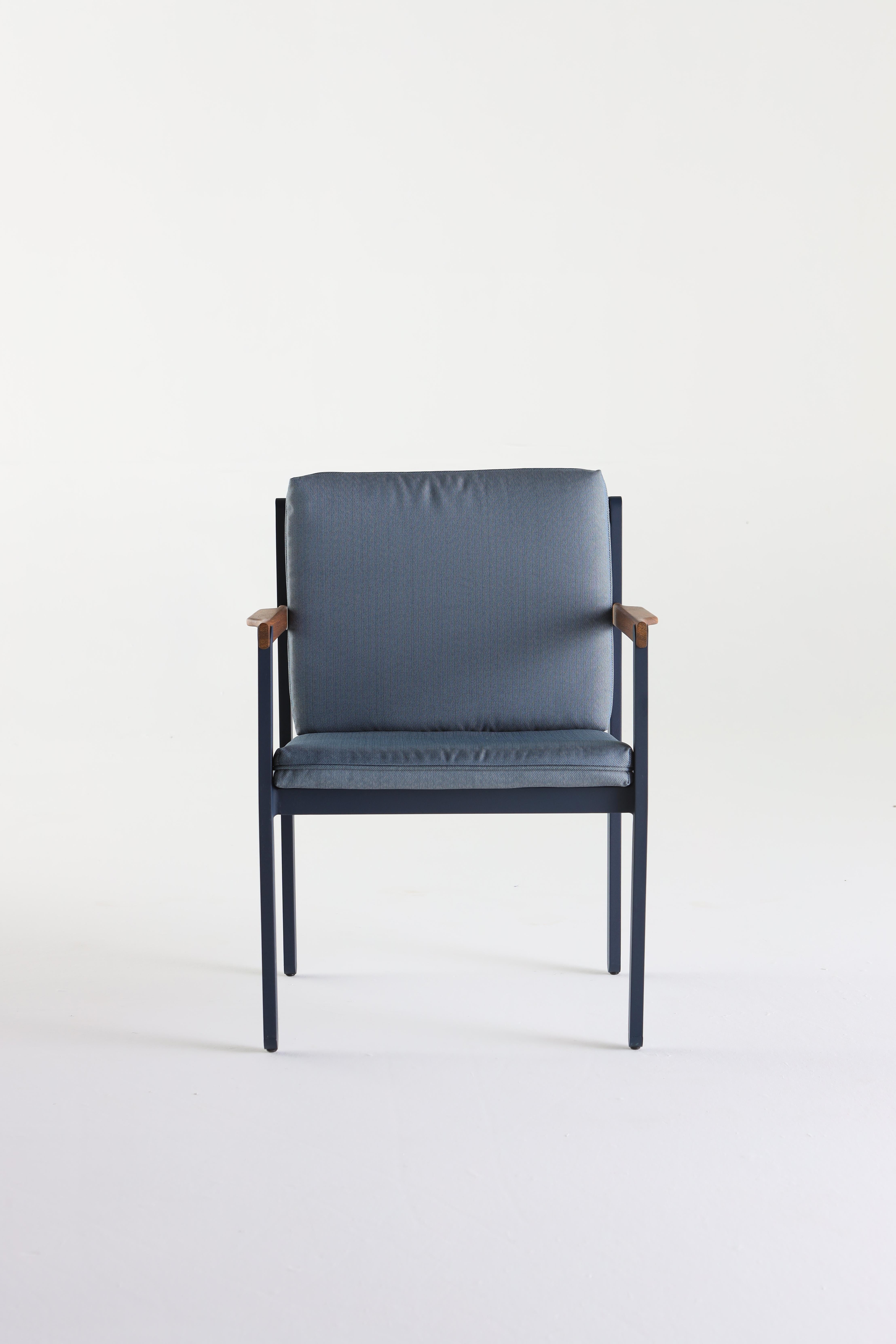 Table de salle à manger moderne de design brésilien pour l'extérieur ou l'intérieur en vente 7