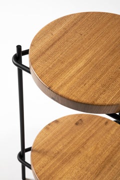 Minimalist brazilian Side Table "Janice" by Samuel Lamas