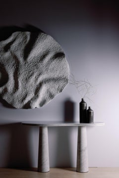 Mid-Century Modern Breeze Wall Art Sculpture Piece, Light, Handmade Greenapple